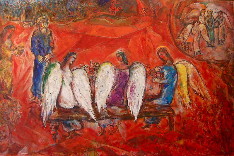 Chagall: il gesto, le parole e i pastelli del messaggio biblico