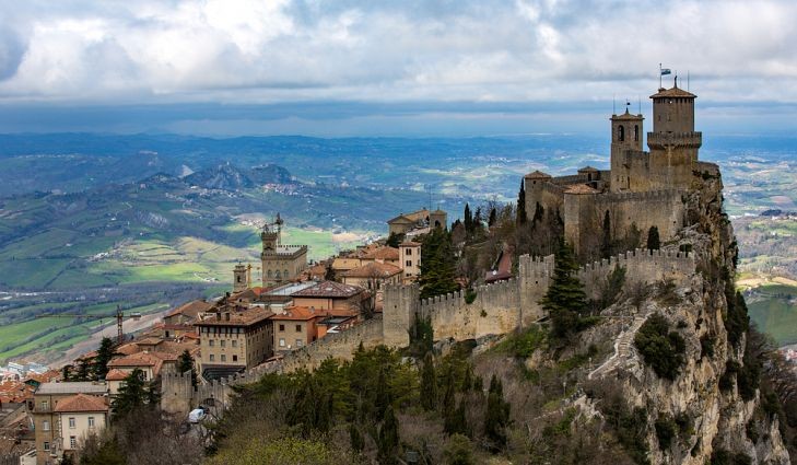 Partenza da San Marino (RSM)
